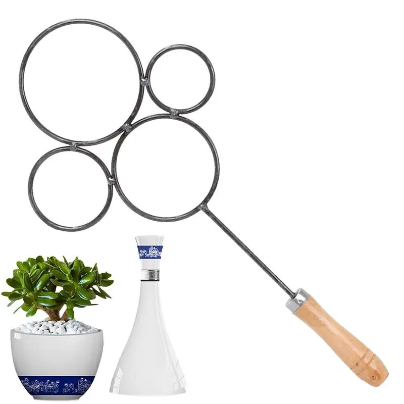 

Инструмент для резки стеклянных бутылок, Круглый резак для стеклянных бутылок «сделай сам» с 4 кольцами, практичный Круглый резак для стекла, инструменты для ремонта пресс-форм