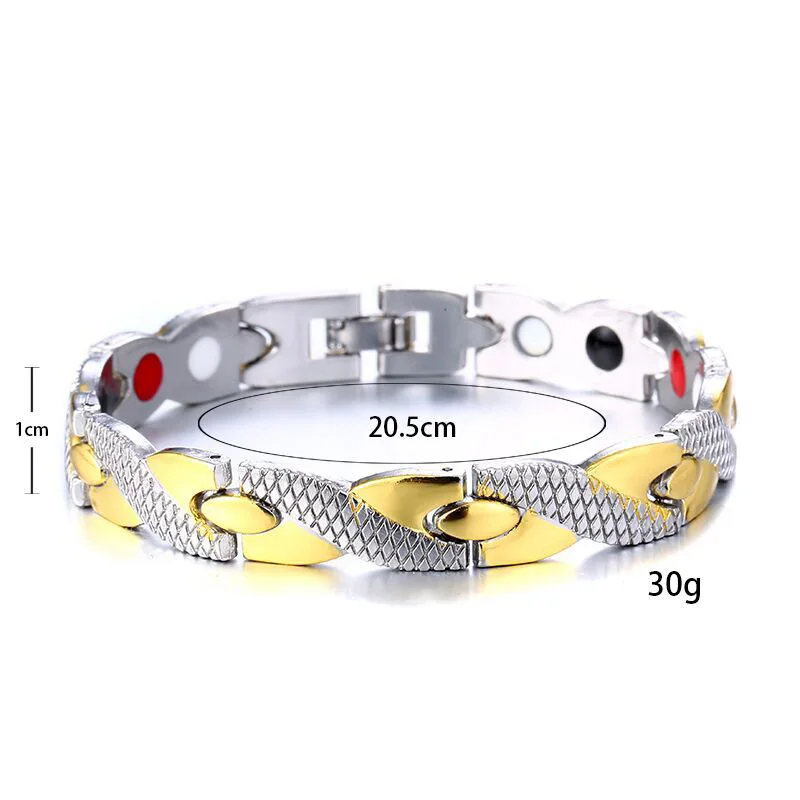 Dragon Graining Twisted Healthy Magnetic Bracelet for Women Men Power Therapy Magnets Bangle bracelet magnetic bracelet