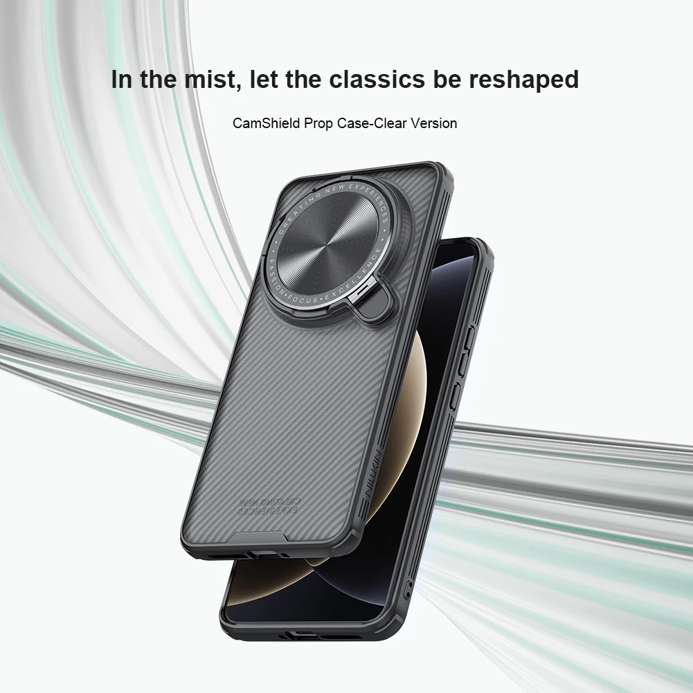 Nillkin for Xiaomi 15 Ultra 5G Case Camshield Prop Case with Stand Camera Case for Mi 15 Ultra Lens Protection Cover 3