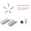 Custom Volume Lashes Extensions with Logo Point Base Promade Fan Lash Auto Fans False Eyelashes Flowering Blooming Volume Lashes 4