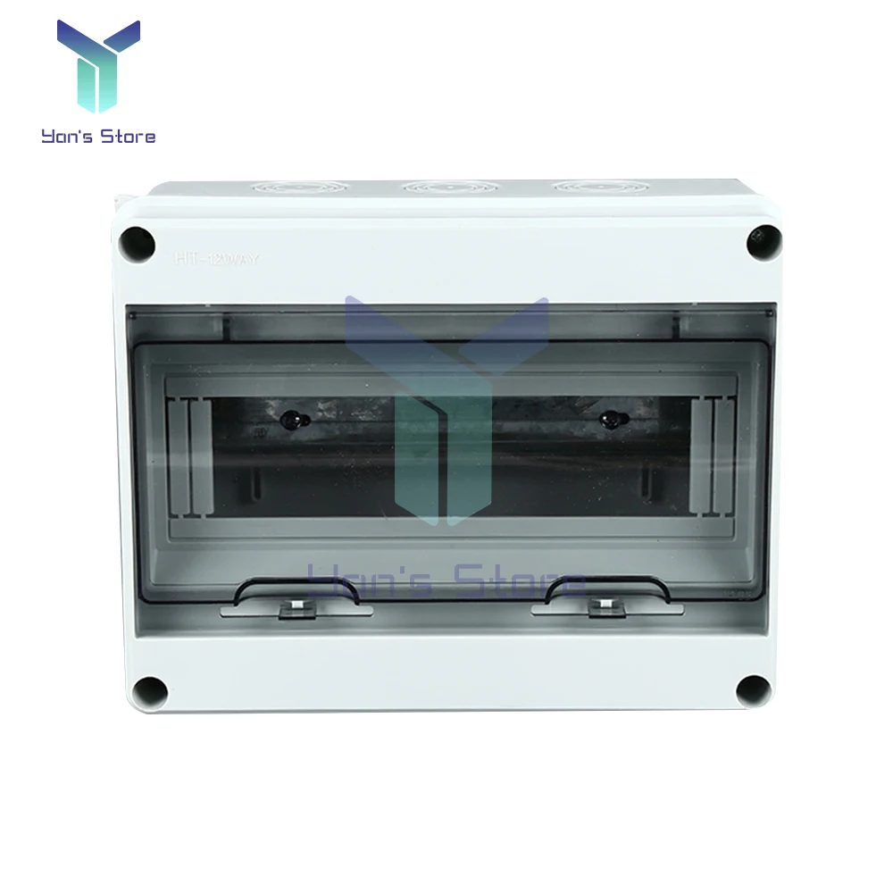2/3/5/8/12 Ways Outdoor Waterproof Insulation Electrical Distribution Box Circuit Breaker MCB Power Junction Wire Box IP65