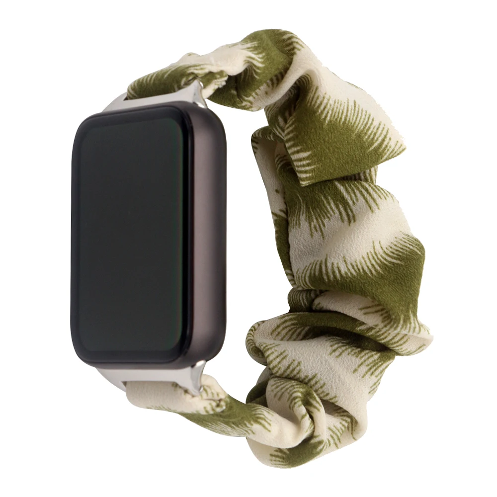 Elastic Dressy Bracelet for Smartwatch - Stylish Scrunchie Stretchy Watchband for Women