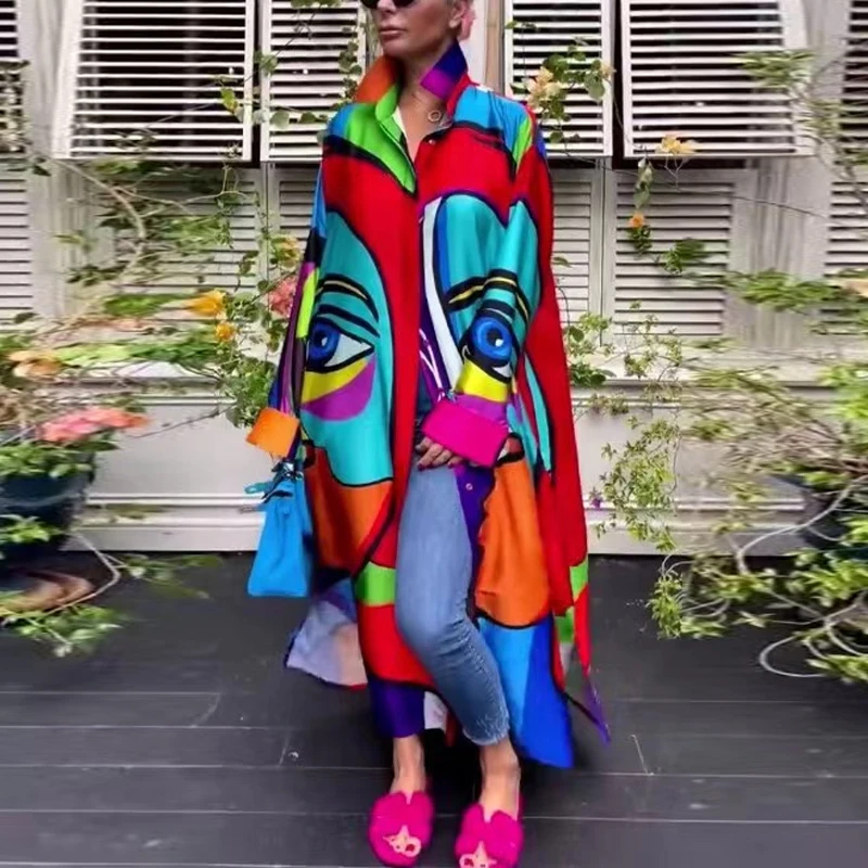 

2023 модное женское платье с принтом в стиле бохо, Элегантное повседневное свободное пляжное платье с широкой юбкой, пикантное платье-пуловер с V-образным вырезом и рукавом до локтя, длинное платье