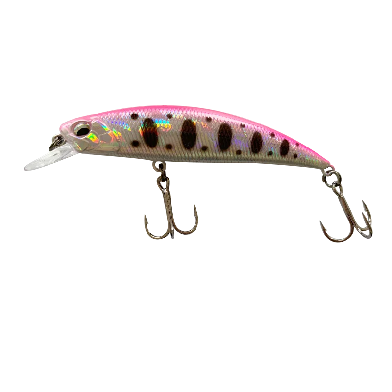 

Lutac Weihai 70mm 8.9g Minnow Pesca Hard Plastic Fishing Lure Slow Pitch Rattle Sinking Water With BKK Hook