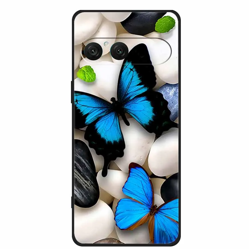 Sleek Black Silicone Soft Back Cover - Stylish Phone Protection Shell