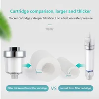 Water Outlet Purifier Kits Universal Faucet Filter Kitchen Bathroom Shower Household Filter PP Cotton High Density Filter 2