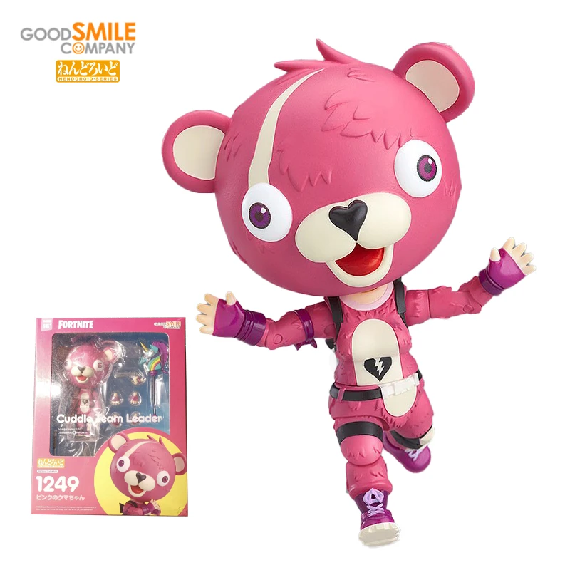 

GSC Good Smile NENDOROID 1249 Cuddle Team Leader Fortnite PVC Desktop Decoration Action Game Role Model Toys Collection Gift