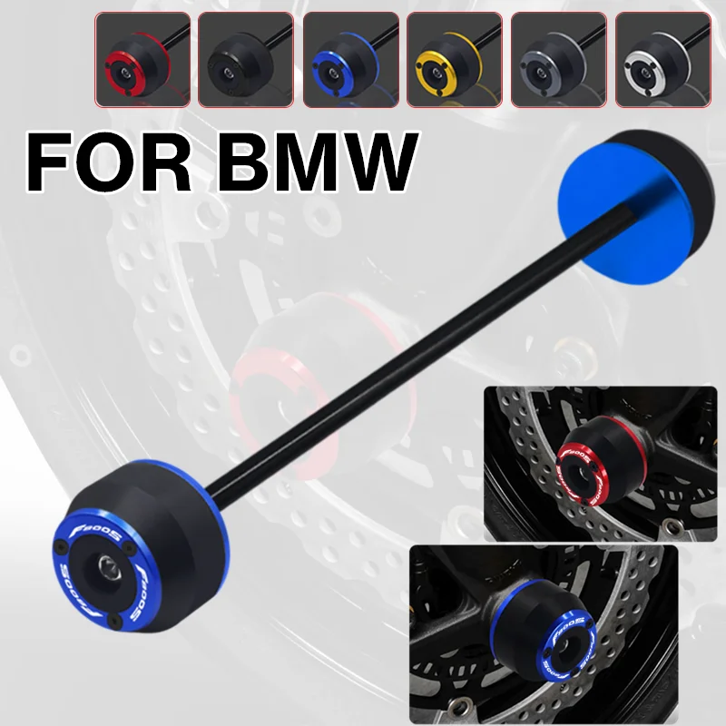 

Aluminum Motocycle Front Axle Wheel Slider Fork Crash Falling Protector Pad Frame Slider For BMW F800R F800S F 800R 800S