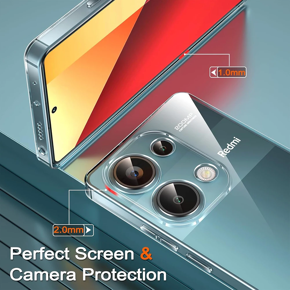 Ultra Thin Transparent Silicone Shockproof Phone Case