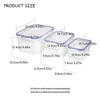 Fruit Storage Containers for Fridge with Removable Colander, Airtight Food Storage Container, Dishwasher Safe Produce Saver 4