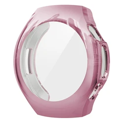 All-Around TPU Shockproof Protective Bumper Frame Case for Huawei watch 5 42mm (Pink)