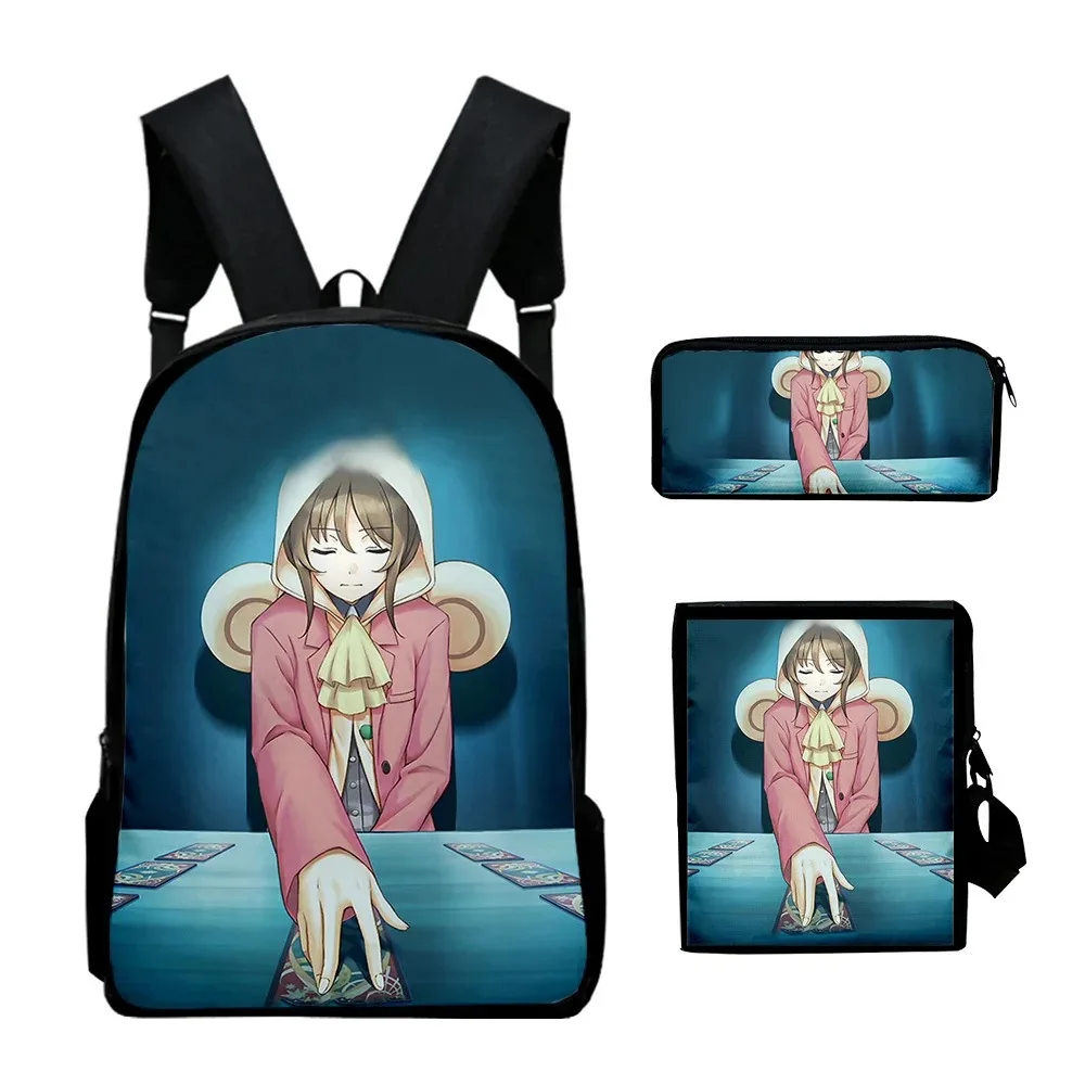 3D Printed School Backpacks for Student, Harajuku, Student Backpack, Laptop Backpack, Tilt Shoulder Bag, Pencil Case, Popular,