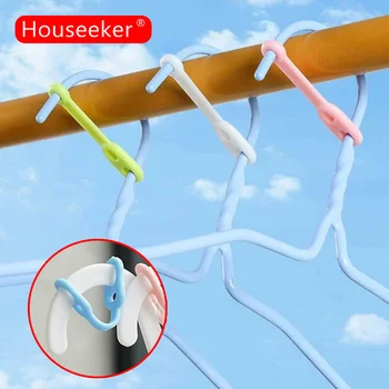 10 pezzi in silicone antivento bucato fibbia appesa antiscivolo serratura fissa appendiabiti appesi ganci organizzatore clip per rack esterno 1