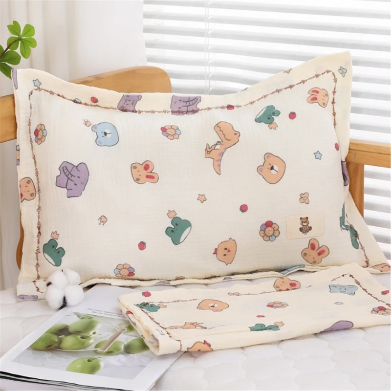 Soft and Breathable Baby Pillow Cover, 1pc/2pcs Pillow Case Rectangular Cushion Sleeve Protectors Comfortable