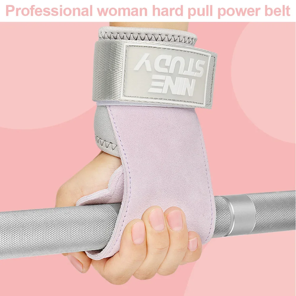 Weight Lifting Hooks Nylon Training Straps Hand-Bar Wrist Straps Gym Fitness Hook weight Strap for Bodybuilding Equipment weight lifting wrist straps weight lifting hooks