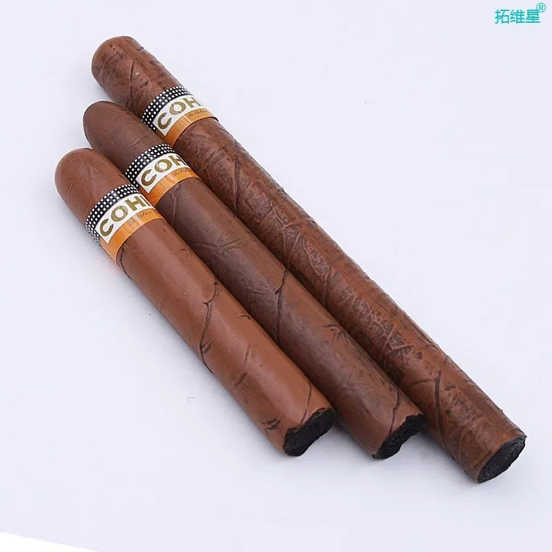 Resin Simulation Cigarettes Fake Cigar Cigarette Model Realistic Props 150mm