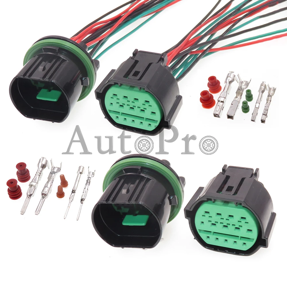 

1 Set 14 Hole Car Starter Electric Cable Plug GL291-14021 Automobile Socket For Hyundai KIA Headlight/Lamp Light GL301-14021
