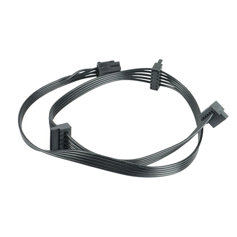 B02B-8 Pin 1 to 3 Port SATA Driver Power Supply Cable for Cougar CMX1200 CMX1000 CMX800 CMX700 CMX550, 8Pin to 3 SATA Cable