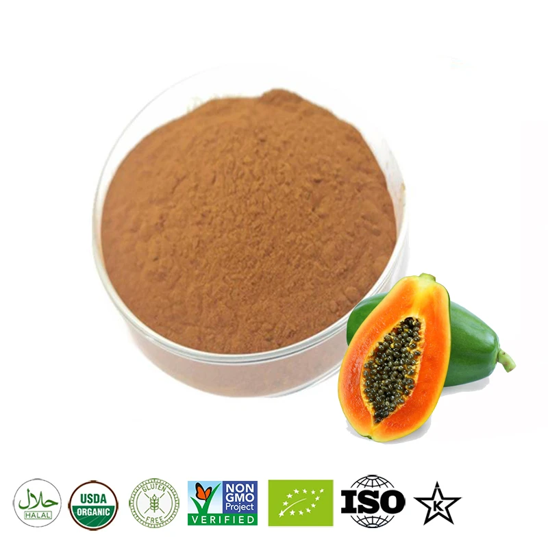 Organic Papaya Extract 201 Fruit Papain Powder Skin Whitening Soap Supplement Brust Enlargement