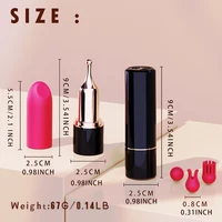 Kugelvibrator für Frauen, Mini-Größe, Vagina-Vibrator, Klitoris, Nippel, Stimulator, Lippenstift, weibliche Masturbation, Sexspielzeug für Frauen 3