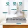 Expandable Cutlery Drawer Organizer Adjustable Kitchen Utensil Tray 6 Compartment Flatware Storage Divider Kitchen Organization 3