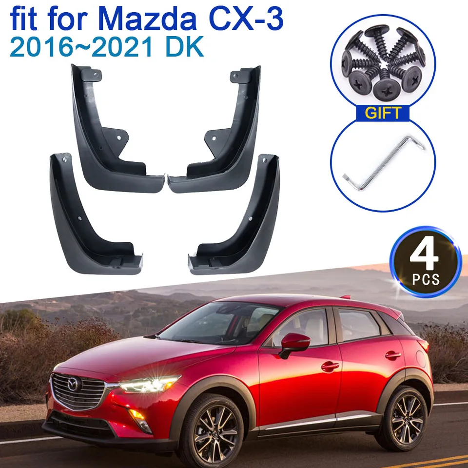 4ピース PU 適用: マツダ CX-3 2018 ドア キック 保護 パッド 装飾 AL-PP-6407 AL cx－3 ドアハンドルの通販