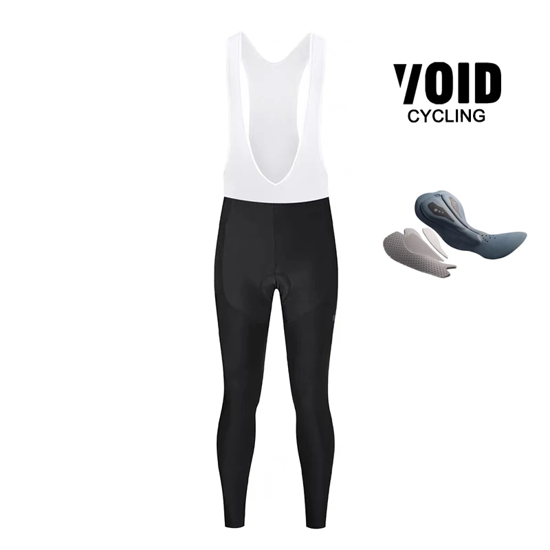 Cycling Tights VIOD CYCLING Autumn/Winter Road Cycling Strap Black Elastic Pants Double Arrows Silicone Seat Cushion 7-hour Cycling