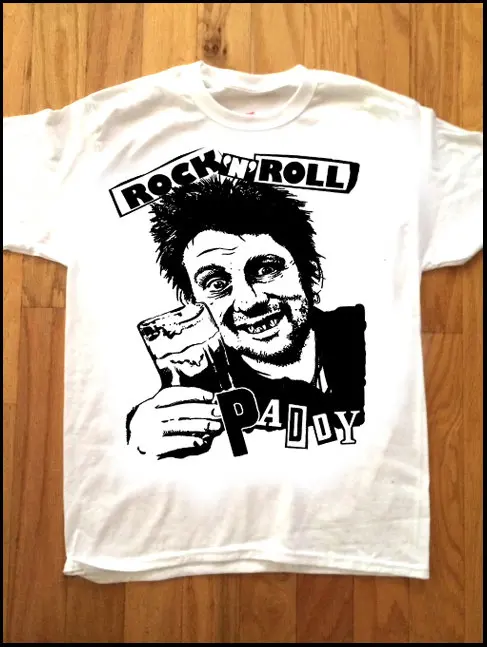 Rock N' Roll Paddy Owen Macgowan T-Shirt The Pogues