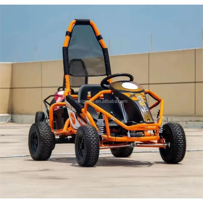 Battery Operated CE Certificate Chain Drive Kids Professional Gas Powered Electric Racing Go Kart