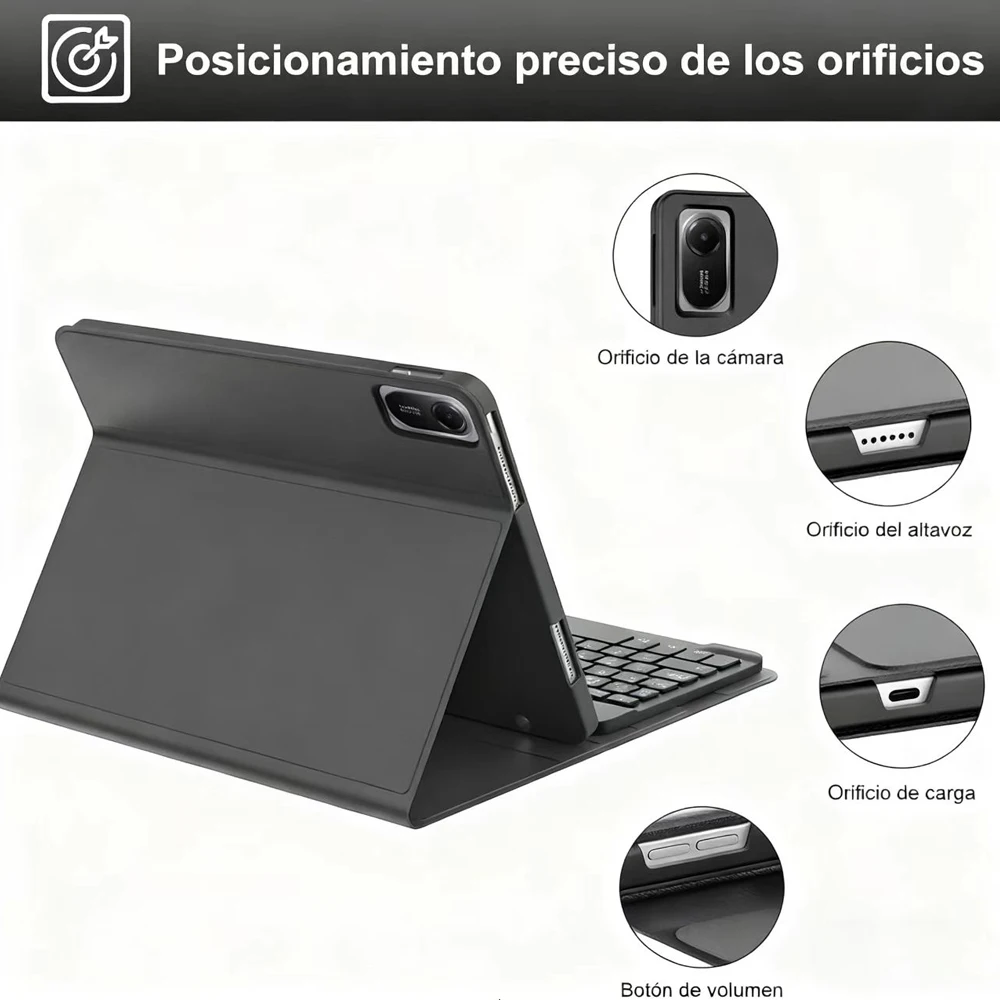 Premium Keyboard Case with Pencil Slot