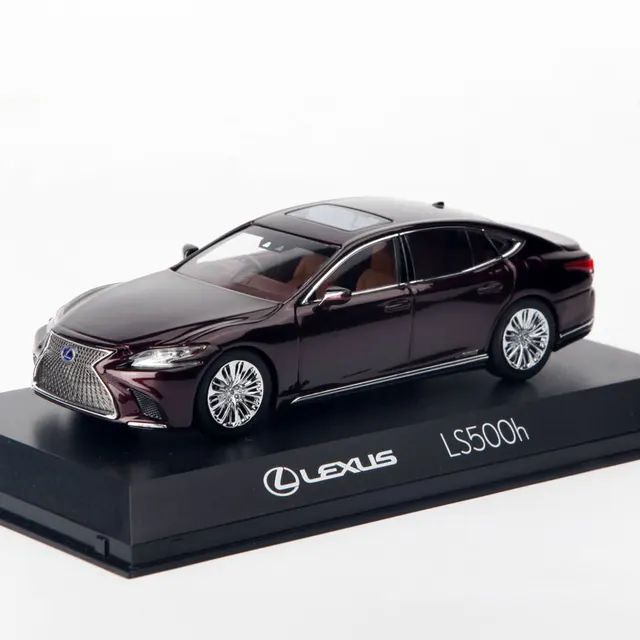 京商 ミニカー レクサス LS500 バージョンL ソニッククウォーツ BBS