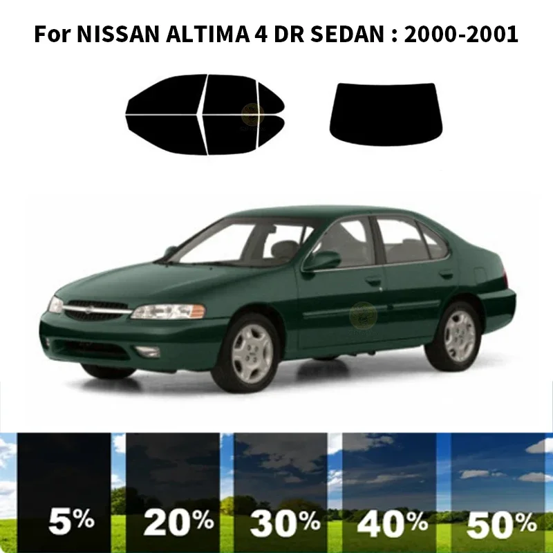

Precut nanoceramics car UV Window Tint Kit Automotive Window Film For NISSAN ALTIMA 4 DR SEDAN 2000-2001
