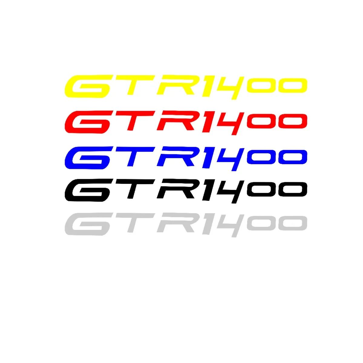 Motorcycle Stickers Emblems Diversion Shell Sticker for KAWASAKI GTR1400 GTR 1400 logo a pair