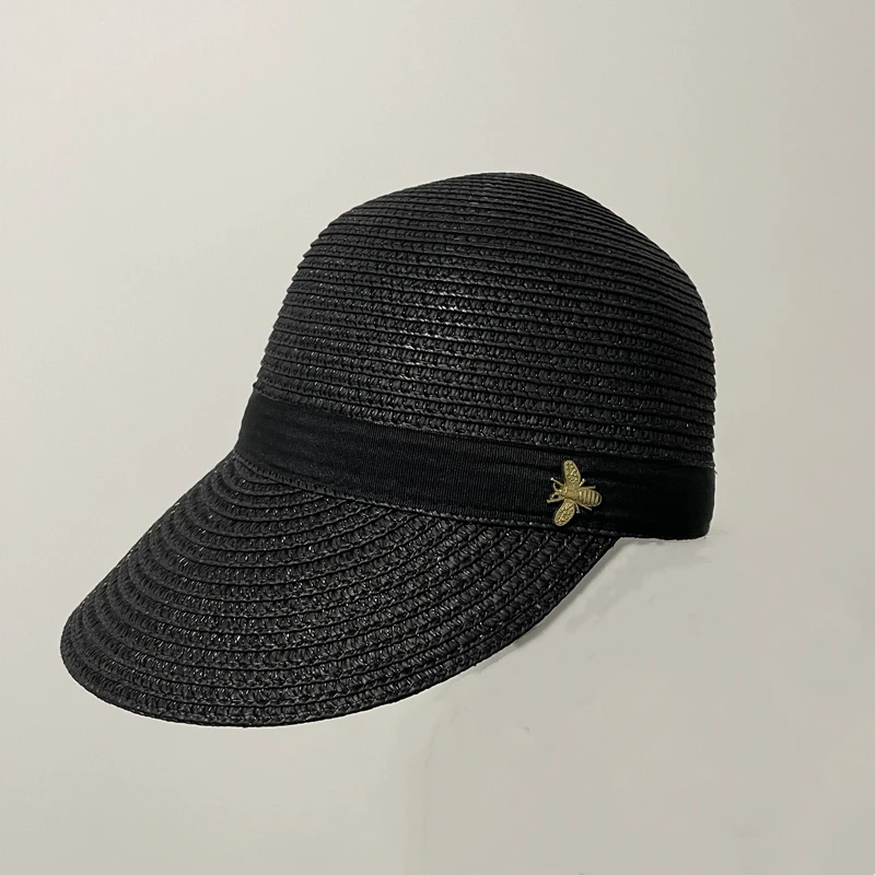Women Straw Peaked Hat Beach Visor Cycling Baseball Caps sun hats ladies baseball caps