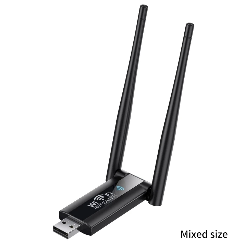새로운 Usb 무선 리피터 라우팅 Wifi 신호 증폭기 300m 네트워킹 확장 증폭기 휴대용