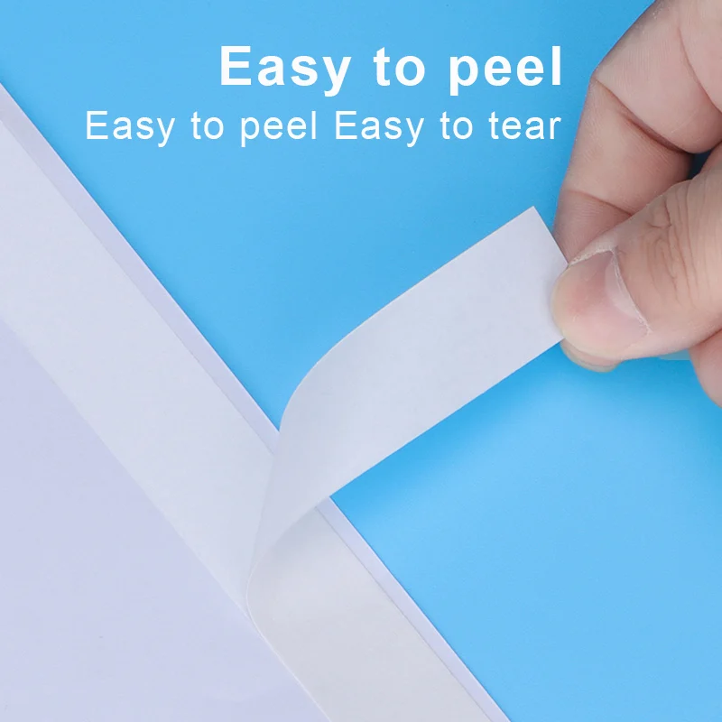 Ordinary Double-Sided Tape Strong Adhesive Ultra-Thin Hand Tearable Office And Student Stationery Supplies Decorative Items 4