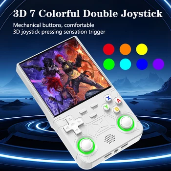 New R36 Ultra Retro Handheld Game Console 4.0-Inch Open-Source Linux System 128GB Portable Video Player Handheld Game Console 4