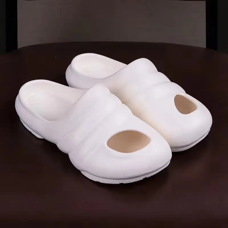 Men's Slippers Home Summer Non-slip Deodorant Soft Bottom Bathroom Slippers Bath Four Seasons Mute Sandals and Slippers Women