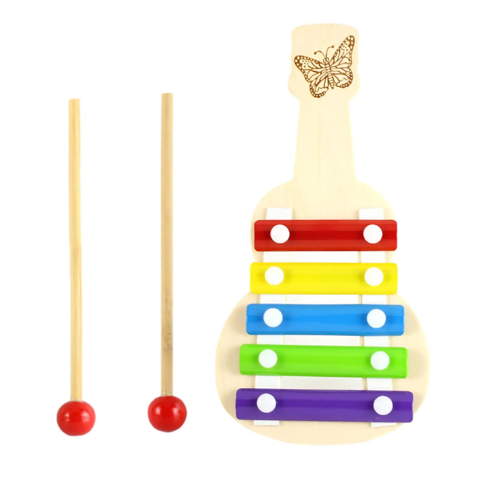 

Wooden Xylophone for Kids Fine Motor Skills Percussion Instrument for Birthday Gift Preschool Holiday Kindergarten Holiday
