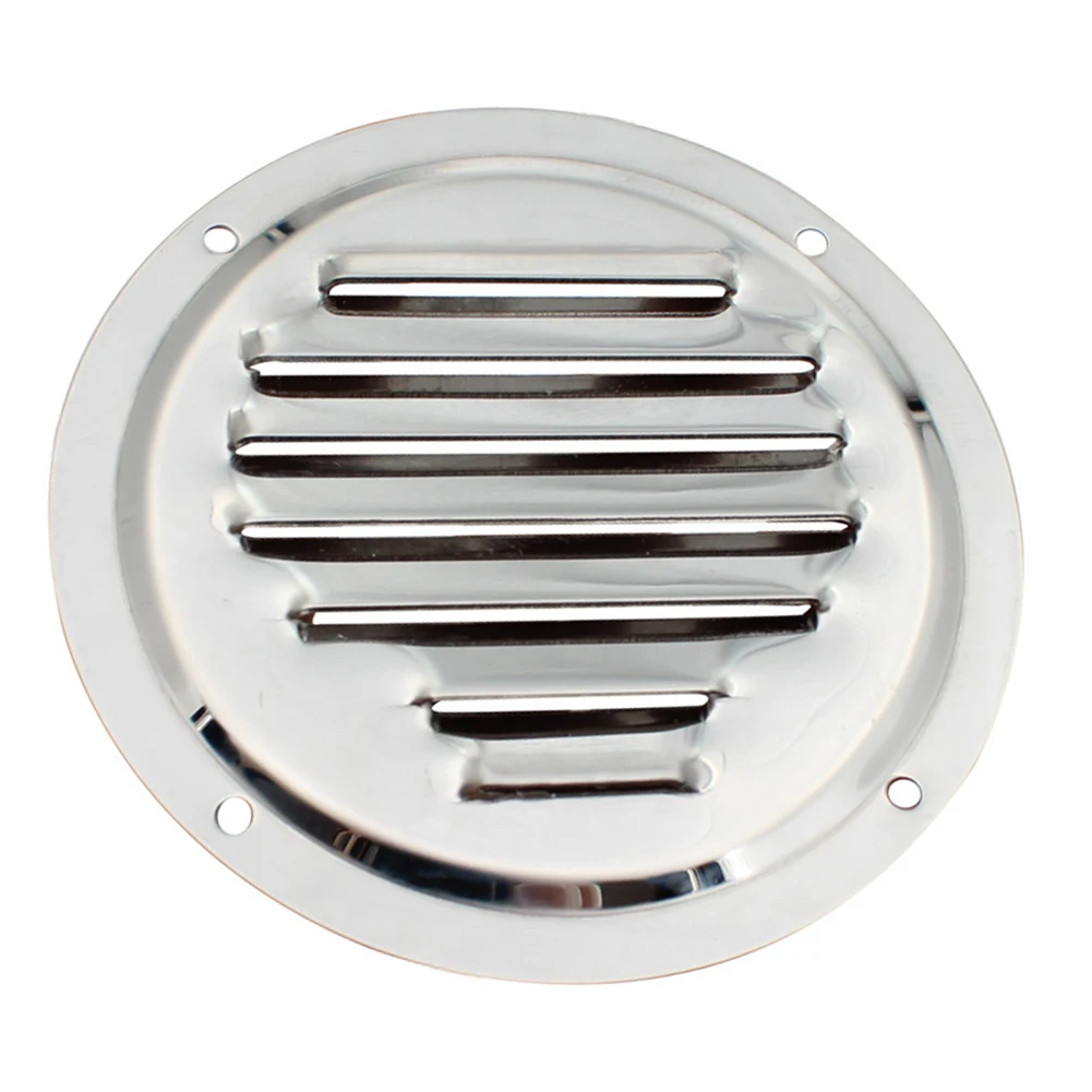 

Stainless Steel Exterior Wall Air Vent Grille Round Ducting Ventilation Grilles 100/125 Mm Air Vent Wardrobe Grille Ventilation