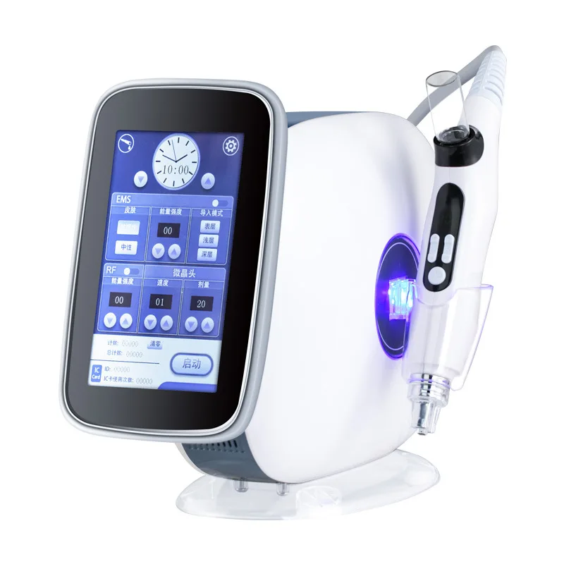 

EMS Needle Free Non-Invasive Painless Radiofrequency And Depth Introduction Gun Microcrystalline Water Light Instrument For