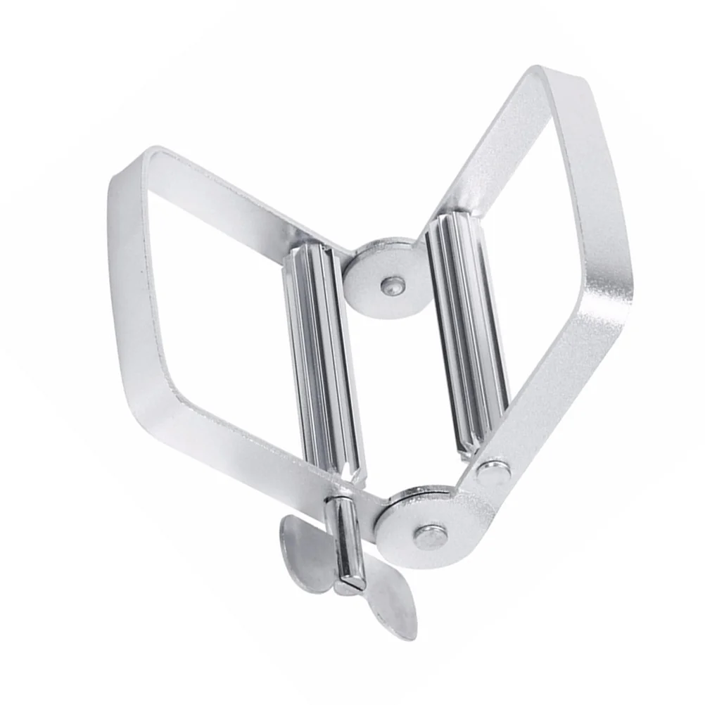 

Tooth Paste Stainless Steel Toothpaste Squeezer Manual Squeezing Clip Hair Dyeing Cream Tool