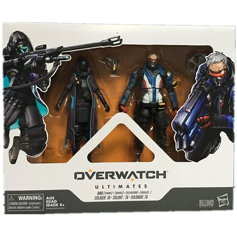 Hasbro Overwatch Figure Collections Genji Shimada Hanzo Cole