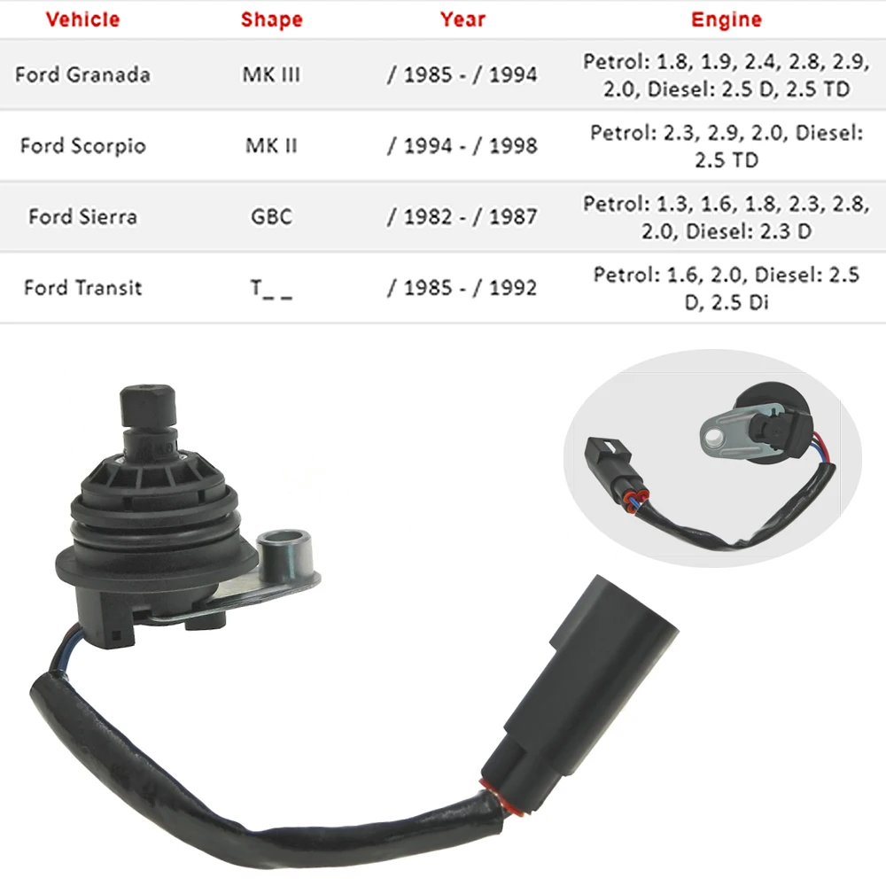 Hız Speedo sensörü Ford Sierra Transit Granada Scorpio 1.3 1.6 1.8