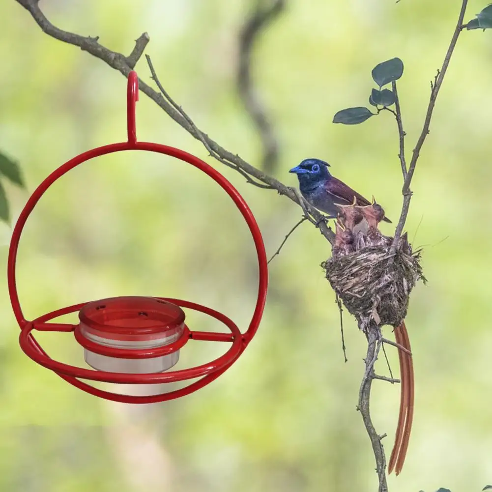 

Backyard Bird Feeder Easy Bird Feeder Capacity Hummingbird Feeders with Leak-proof Design Easy Installation Hooks for Outdoor