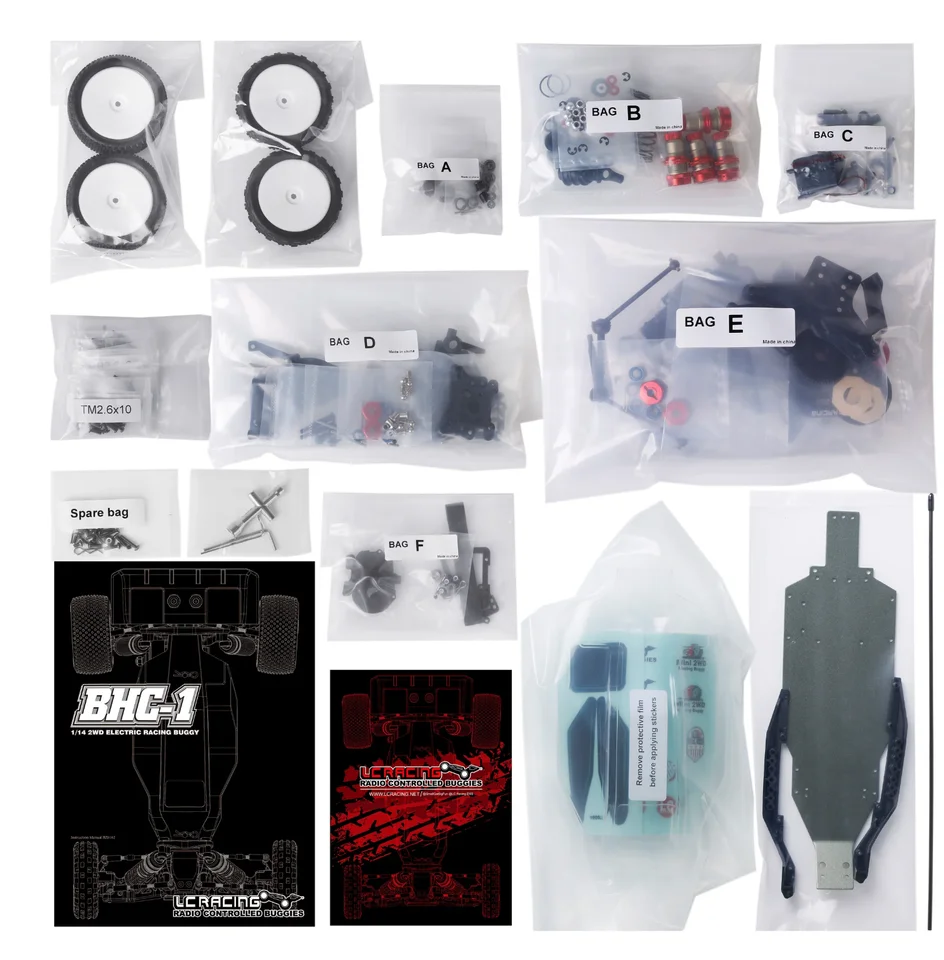 LCレーシング BHC-1 1/14 2WDバギー - キット
