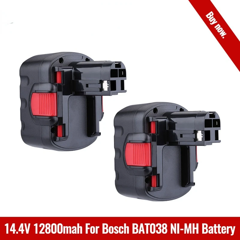

BAT038 14.4V12800mAh Rechargeable Battery for bosch BAT038 BAT040 BAT140 BAT159 BAT041 3660K NI-MH PSR GSR GWS GHO 14.4V Battery