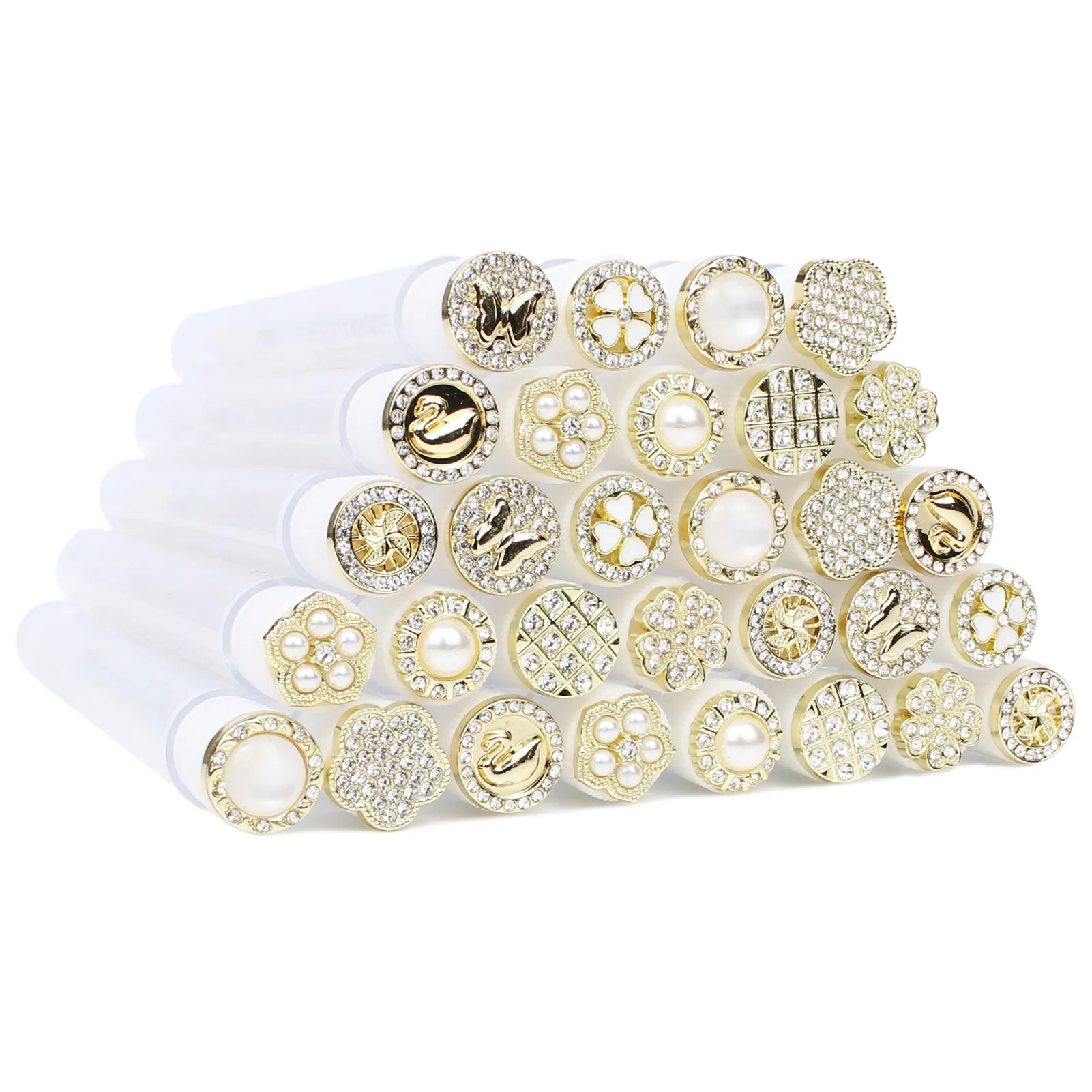 Mascara Wands Tube 30pcs Reusable Lash Spoolies Tube Eyelash Brush Tubes Makeup Brush Spoolies Lash Extension Brushes Applicator