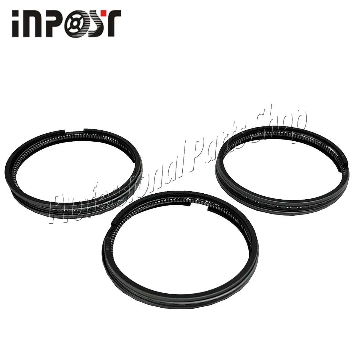 

3 Sets K3E Piston Rings for Mitsubishi Engine CAT MS02M Excavator 76mm