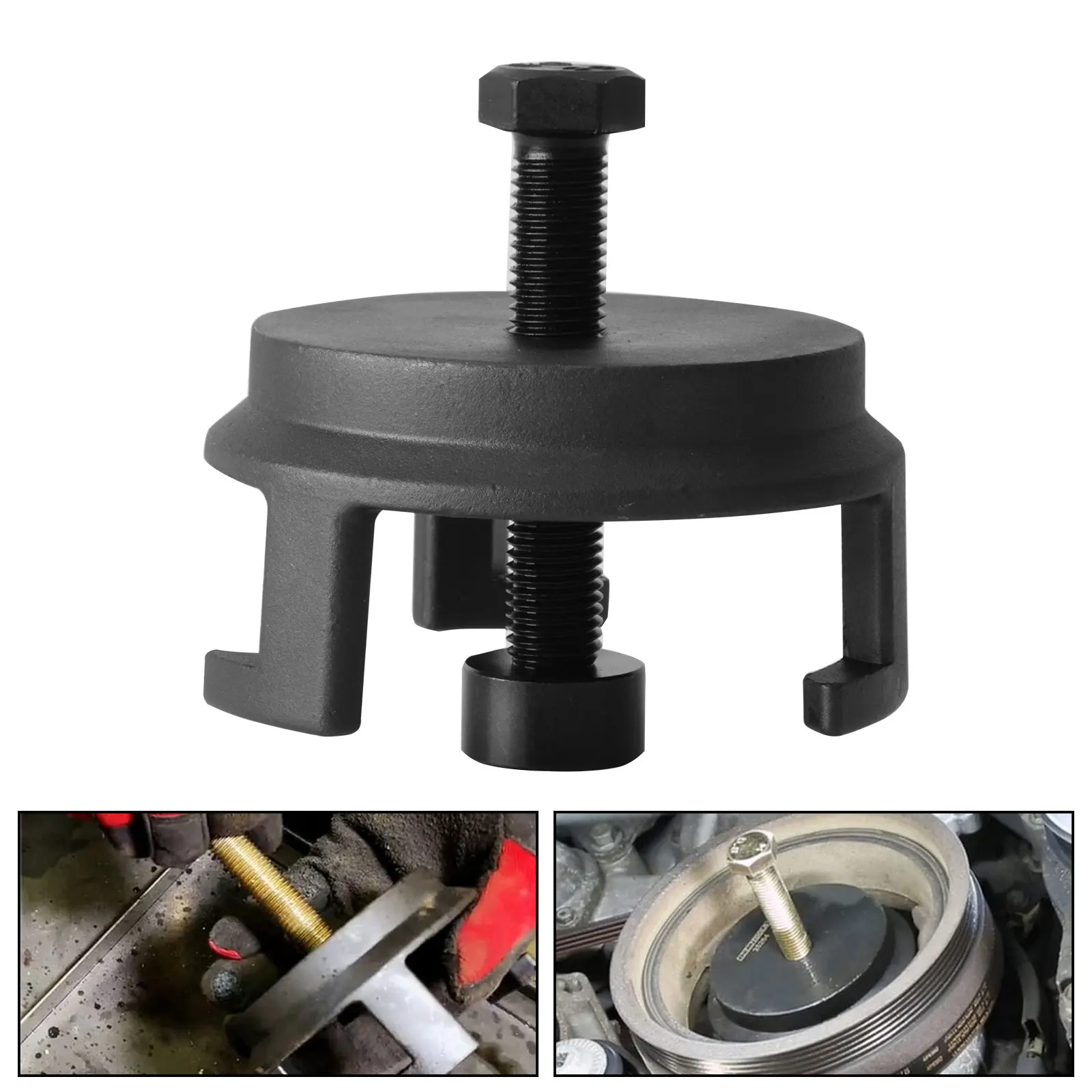 

OEM 25264 гармонический Балансирующий съемник для Gm Dodge Jeep Chrysler Ford инструмент для удаления инструмент для разборки автомобиля Черный Автомобильный Балансирующий Съемник